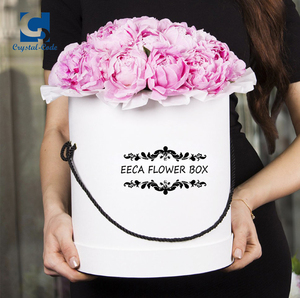 Best Sales Paper Cardboard Tubes White <strong>Round</strong> <strong>Box</strong> for Flowers - Product Image 6