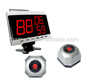 Ihome llamando campana para restaurante con botón de menú singcall HCM101 - Product Image 4