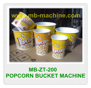 China Venta caliente cubo grande de papel que hace la máquina/palomitas máquina taza (MB-ZT-200) - Product Image 3