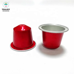 Kapsul Kopi Kelas Makanan Kompatibel Isi Ulang Profesional untuk Pembuat Kopi <span class=keywords><strong>Nespresso</strong></span> Yang Dapat Digunakan Kembali