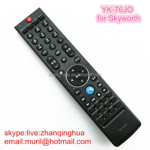 Control Remoto LCD Negro de 51 Teclas YK-76HC HO HN JB JT JO JV JC LB HB HL YK-76JW para Televisores LED Skyworth con Botón <span class=keywords><strong>KUKAI</strong></span> - Product Image 4