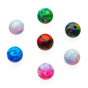 Boule d'opale en vrac, sphère pour pierres précieuses, objets de laboratoire de haute qualité, vente,