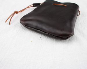 Sacchetto regalo con cordino all'ingrosso sacchetto per dadi da gioco in pelle PU con logo personalizzato promozionale - Product Image 3