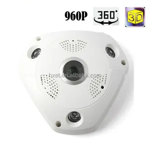 2017 1280*960 360 Graden Fisheye Panoramische Camera HD Draadloze VR Panorama HD IP camera P2P Indoor Cam Beveiliging WiFi Camera