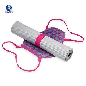 Stylish Cotton Canvas Sport Yoga Foam <strong>Roller</strong> Mat Carrying <strong>Bag</strong> With Shoulder Strap - Product Image 6