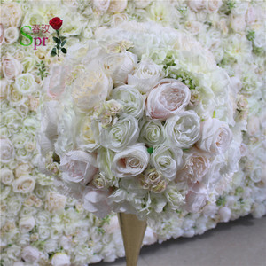 SPR Avorio con modalità di color pesca per matrimoni tavola di nozze centrotavola sfera del partito del fiore & casa sfondo decorazione - Product Image 1