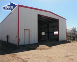 Bâtiment préfabriqué de hangar d'entrepôt de stockage de structure <span class=keywords><strong>m</strong></span>étallique de l'industrie légère 1000sq.<span class=keywords><strong>m</strong></span> - Product Image 6