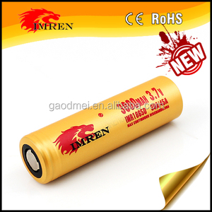 2016 İMREN 18650 3000 mah 45a 3.7 v lithium batterie İmren 3000a/45a 30a Personnalisé Militaire Batterie Packs - Product Image 3