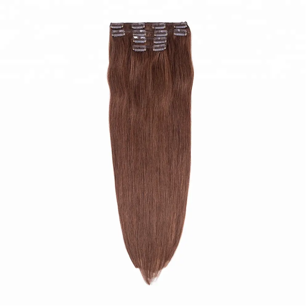 Cuticle Aligned 100% Human Virgin Japanese Virgin Remy Hair Clip in Hair Extension