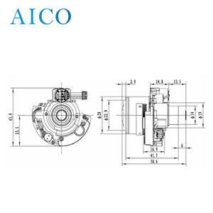 1/2 7 "1:1 4 <span class=keywords><strong>DC</strong></span> tự động <span class=keywords><strong>Iris</strong></span> 3Mega Pixel 2.8-12mm D14 gắn Zoom đôi cơ giới IR sửa ống kính <span class=keywords><strong>Varifocal</strong></span> - Product Image 3