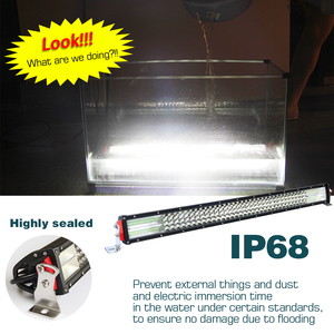 CE RoHS 924 W 4 fila 8D <span class=keywords><strong>hanma</strong></span> LED Barra de luz, camión jeep 52 pulgadas Offroad led light bar - Product Image 5