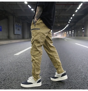 OEM pantaloni per gli uomini stock dropshipping hitpop streetwear chinos cargo pantaloni pantaloni - Product Image 3