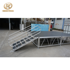رخيصة الثمن الألومنيوم المحمولة مرحلة القطب الرقص أرضية مسرح للبيع - Product Image 6