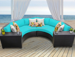 أرائك نصف دائرة على كرسي منحني بتصميم حديث للفنادق والمنزل الترفيهية - Product Image 4