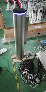 Automatic Cylindrical Luxury Turnstile for <strong>Office</strong> <strong>Building</strong> RFID Pedestrian <strong>Speed</strong> <strong>Gate</strong> - Product Image 5
