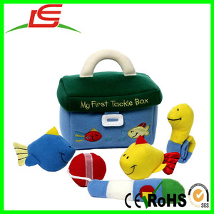 Primera Caja <span class=keywords><strong>de</strong></span> los Trastos <span class=keywords><strong>de</strong></span> Peluche Bebé Parque Infantil peces felpa caballito <span class=keywords><strong>de</strong></span> mar - Product Image 1