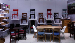 Fauteuil en bois massif roi et reine chaises pas cher roi trône chaise - Product Image 3