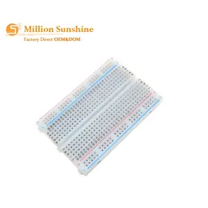 बिजली Solderless Breadboard 400 अंक मिनी Breadboard 400 अंक