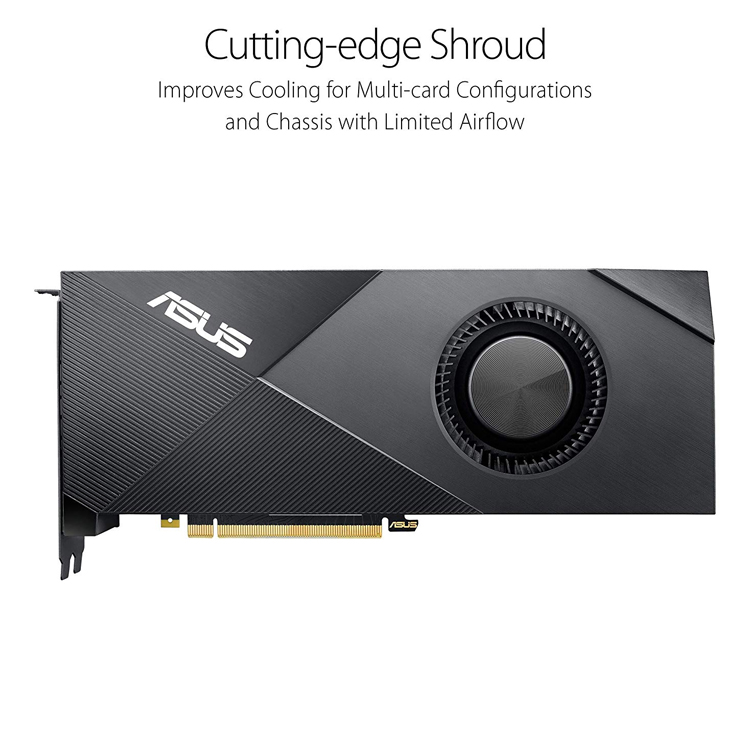 ASUS GeForce TURBO RTX 2080 8G中古グラフィックスカード8GB GDDR6