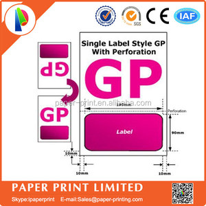 Barato integrado etiquetas a4 de papel, etiqueta da etiqueta de papel a4 - Product Image 5
