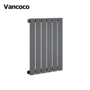 VANCOCO 600 мм x 456 мм Новый дизайн Антрацит плоский панельный паровой радиатор для центрального отопления - Product Image 1