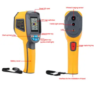Câmera termográfica infravermelha 60*60 HTI de venda quente, câmera de imagem térmica com HT-02 Digital Imager infravermelho