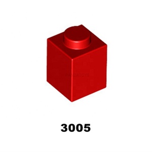 Cerveau jouets éducatifs d'autisme 1x1 blocs de construction En Plastique chaîne Industrielle usine En Vrac Basic 1*1 briques bricolage kits jouets (NO.3005) - Product Image 1