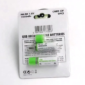 USB充電式単三電池900mAh、OEM単三電池充電式 - Product Image 4