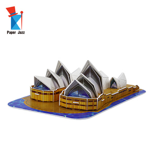 Casa <span class=keywords><strong>de</strong></span> <span class=keywords><strong>la</strong></span> <span class=keywords><strong>Opera</strong></span> <span class=keywords><strong>de</strong></span> Sidney, rompecabezas 3d <span class=keywords><strong>de</strong></span> formas diy, personalizado, hecho <span class=keywords><strong>de</strong></span> tablero <span class=keywords><strong>de</strong></span> espuma - Product Image 3