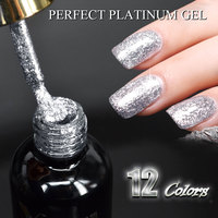Nouveau CANNI Supply Nail Art Venalisa 12ml 12 couleurs souper diamant brillant paillettes paillettes étoilé platine peinture Gel