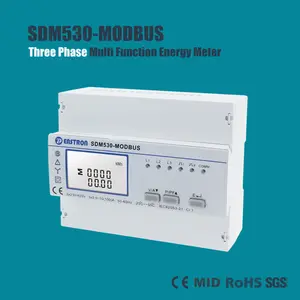 SDM530-Modbusสามเฟสเมตรมัลติฟังก์ชั่RS485 Modbusสมาร์ทเมตร,