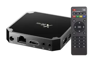 Dispositivo de TV inteligente X96 Mini, decodificador con Android 9,0, 8GB, 16GB, AMLOGIC S905W, cuatro núcleos, original