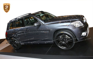 Voiture de luxe bumper kit ajustement pour benz classe GLK x204 loer design importation kits de carrosserie - Product Image 5