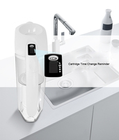 Carafe à eau en plastique alcaline, capacité 118oz, l, 5 niveaux de purification, pichet à eau en plastique