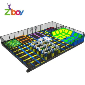 Zboy Disesuaikan Halaman Kecil Indoor Trampoline untuk Anak-anak