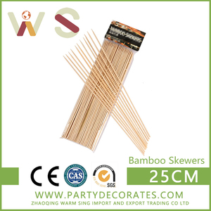 Bâtonnets de satay en bambou résistants à la chaleur, faciles à nettoyer, antiadhésifs, pour barbecue - Product Image 4