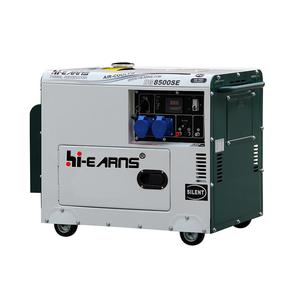 6KW 7KW 60HZ 110V 220V Single Cylinder Silent Diesel <span class=keywords><strong>Generator</strong></span> Cho Ánh Sáng TV Máy Tính - Product Image 2
