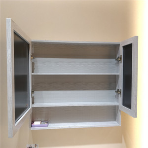 Tocador de baño de liquidación de gabinete de espejo de aluminio montado en la pared - Product Image 5