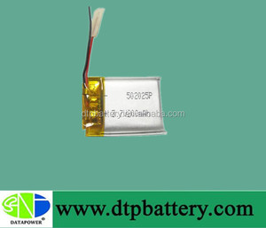 302535 0.925wh 3,7 V lithium rechargeable Li-Po battery 250 mAh - Product Image 5
