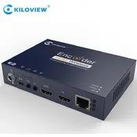 Kiloview equipamento codificador de vídeo, com fio, h.264, iptv, para transmissão ao vivo
