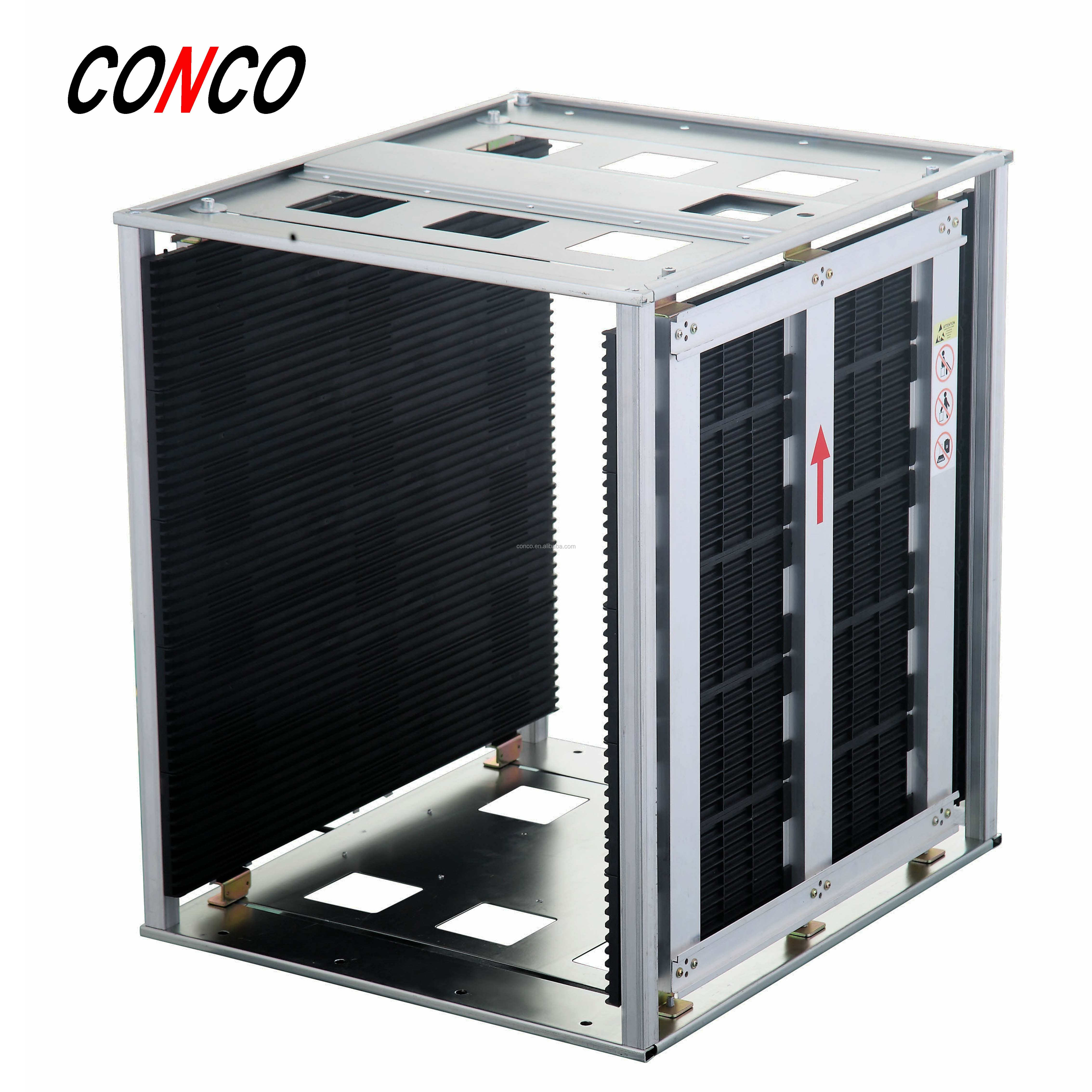 एल 535 W 460 H 570 ESD की पत्रिका रैक समायोज्य पीसीबी श्रीमती रेखा के लिए रैक