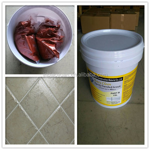 Lechada de cemento epoxi Flexible Multicolor a prueba de agua
