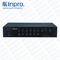 INPRO Profesyonel Stereo Güç Amplifikatörü 80W/120W 2.0 Kanal Ton Kontrolü ile Model YT-80