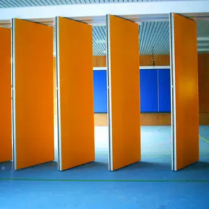 Oda bölme bölücü çalıştırılabilir taşınabilir katlanır kapılar oda bölücüler katlanır paneller