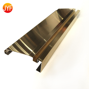 Z Z9931 Nhiều Tùy Chọn Thép Không Gỉ Khách Sạn Đường Cong Đồng Kim Loại Ngói Cạnh <span class=keywords><strong>Trim</strong></span> <span class=keywords><strong>Carpet</strong></span> Edging <span class=keywords><strong>Trim</strong></span> - Product Image 3