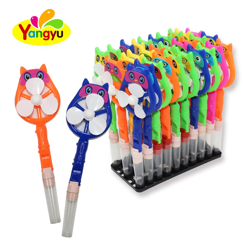 Красочные пластиковые сюрприз с формой сова и вентилятор с жесткий конфеты игрушки