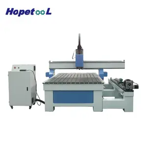 Multifunctional cnc router 1325 4 axis with rotary axis