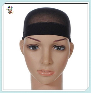 Bonnet de perruque en Nylon élastique, filet extensible, Beige et noir, <span class=keywords><strong>pas</strong></span> <span class=keywords><strong>cher</strong></span>, HPC-1410 - Product Image 4