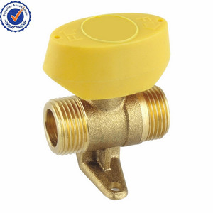robinet à bille évalué de pn40 à pn16 fournisseur de fonderie cw617 laiton pour système de tuyau de gaz naturel - Product Image 1