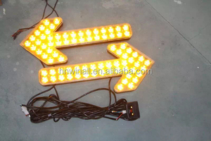 Chất Lượng Cao Màu Vàng 600 Mét <span class=keywords><strong>Led</strong></span> Nhấp Nháy Hướng Mũi Tên Ánh Sáng Cho Xe Tải - Product Image 4